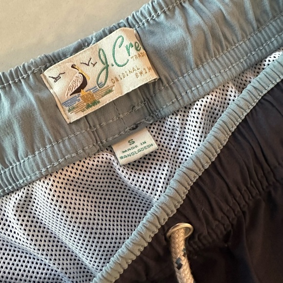 J. Crew Blue Men’s Swim Trunks - Picture 3 of 4